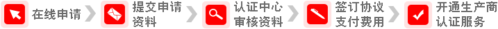 生产商申请流程